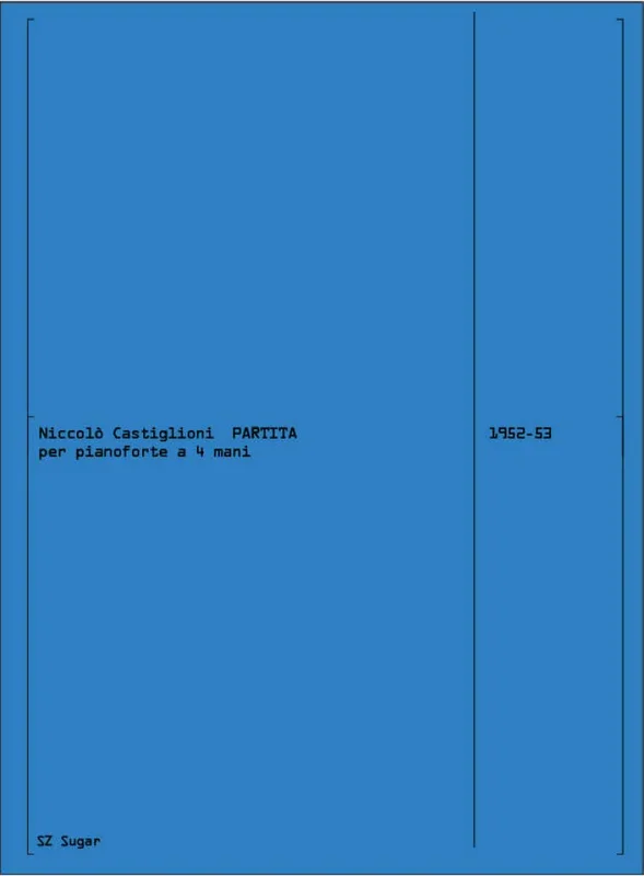Castiglioni: Partita