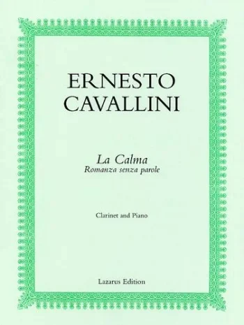 Cavallini : Romanza Senza Parole: Clarinet & Piano (Lazarus)