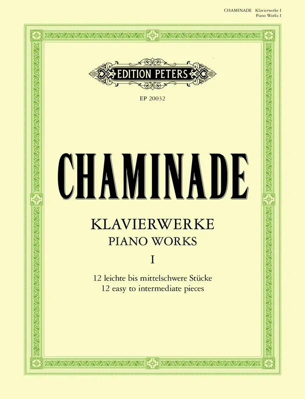 Cécile Chaminade : Cécile Chaminade : Scherzo-Valse Op. 148 – Piano – Faber Digital