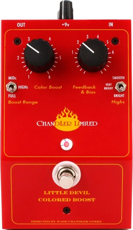 Chandler Limited Little Devil Colored Boost Pedal