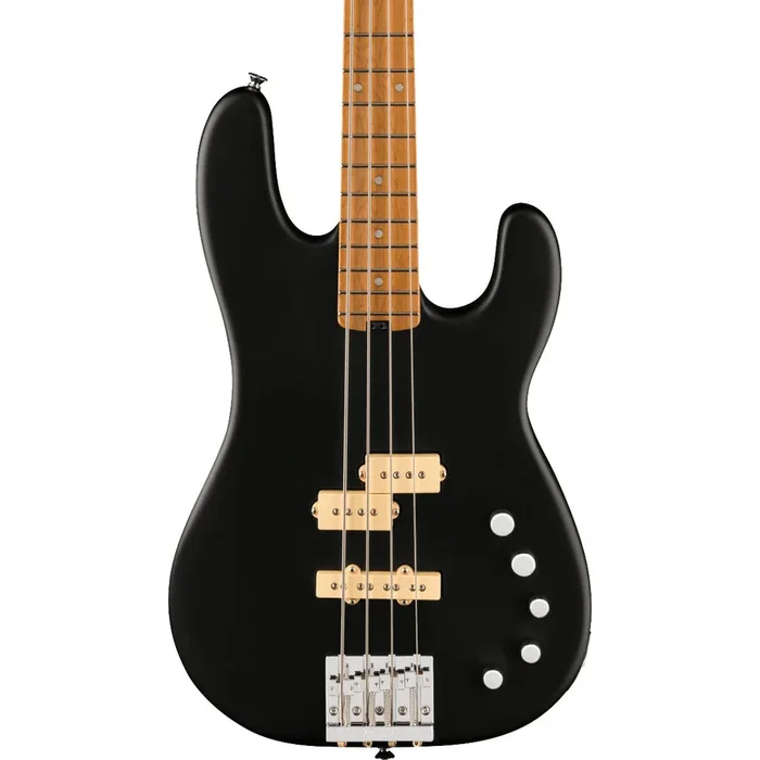 Charvel Pro-Mod San Dimas Bass PJ IV Caramelized Maple Satin Black