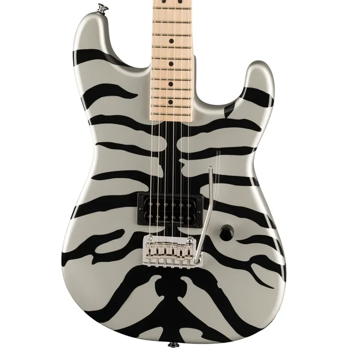 Charvel Super-Stock SD1 H 2PT M Electric Guitar – Silver Bengal