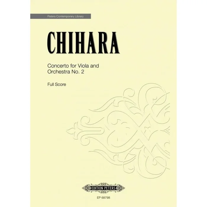 Chihara, Paul – Concerto for Viola and Orchestra No. 2