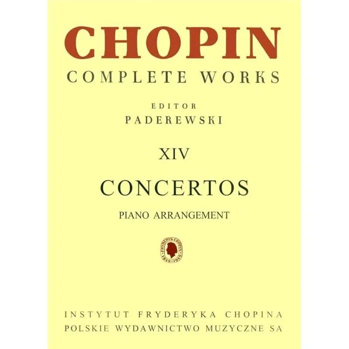 Chopin CW XIV: Piano Concertos