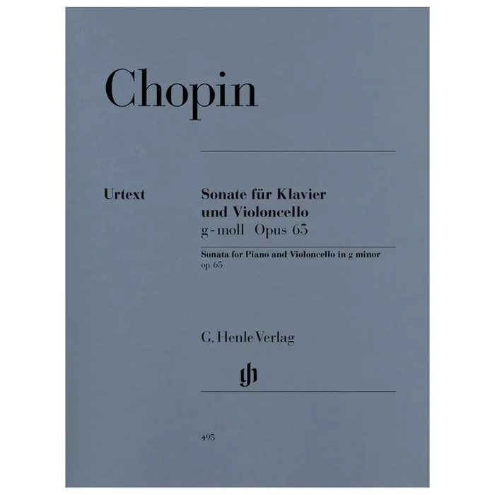 Chopin, Frédéric – Sonata for Violoncello and Piano G minor op. 65