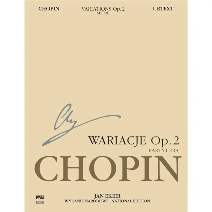 Chopin, Frédéric – Variations On La Ci Darem La Mano Fr. Don Giovanni