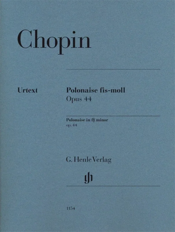 Chopin: Polonaise in F-sharp Minor Op 44 Piano Solo