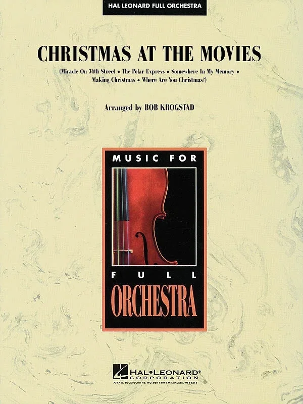 Christmas At The Movies Hlfo4 (Music Score/Parts)
