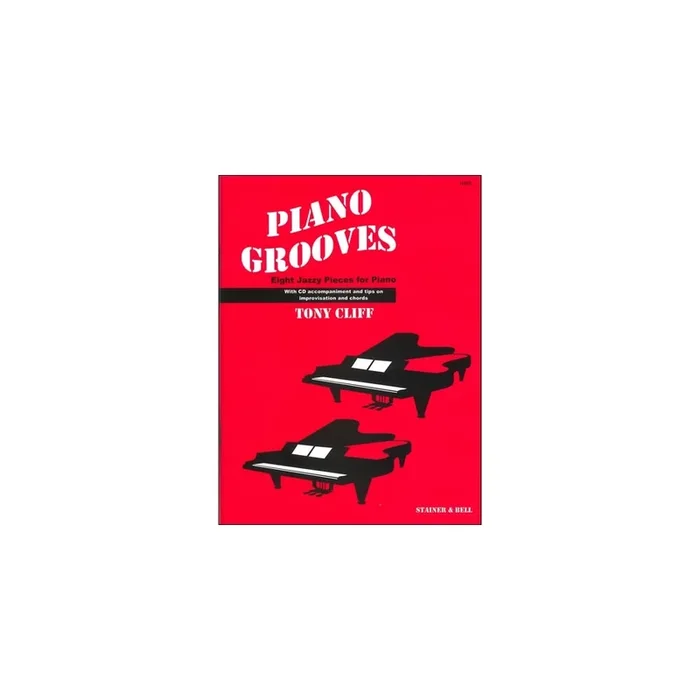 Cliff, Tony – Piano Grooves. Score and CD