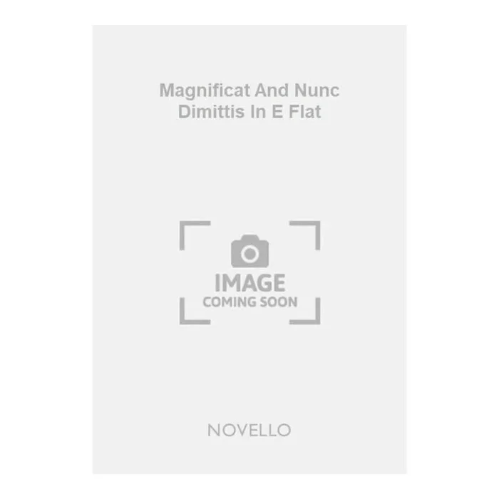 Cobb, Gerard Francois – Magnificat And Nunc Dimittis In E Flat