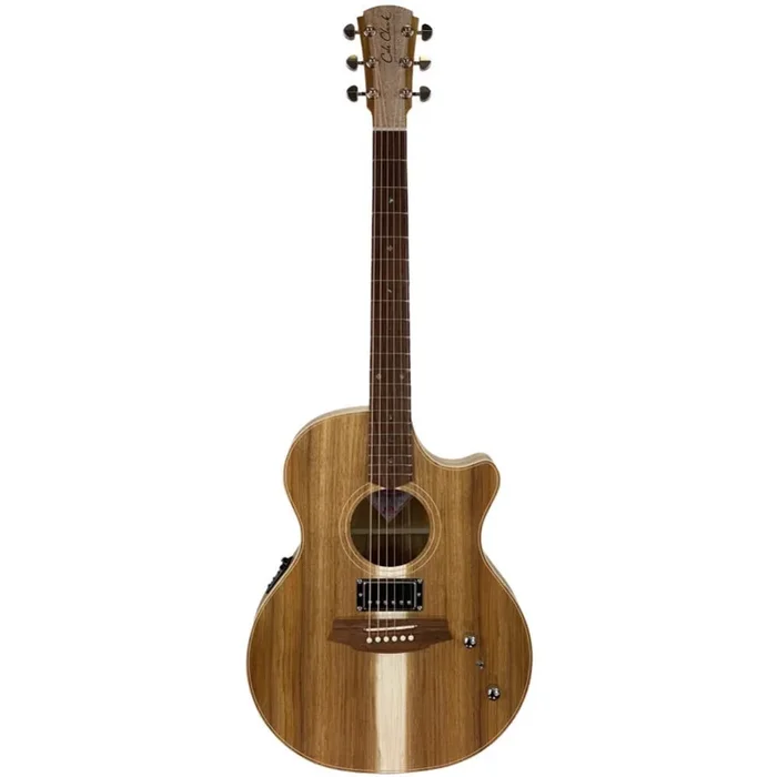 Cole Clark TL Thinline Series Acoustic Guitar with Humbucker – Natural Satin