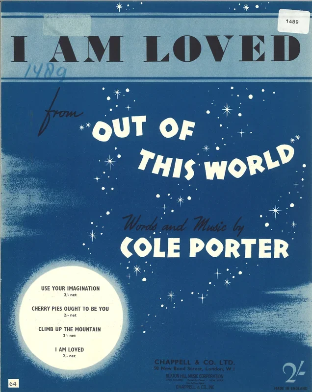Cole Porter : Cole Porter : I Am Loved – Guitar, Piano, Voice – Faber Digital