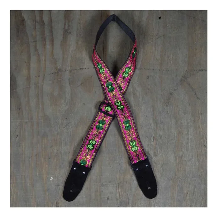 Colonial Leather Rag Strap Jacquard – Pink