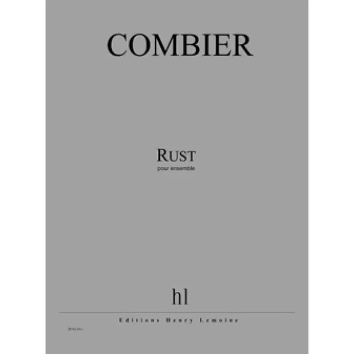 Combier, Jérôme – Rust