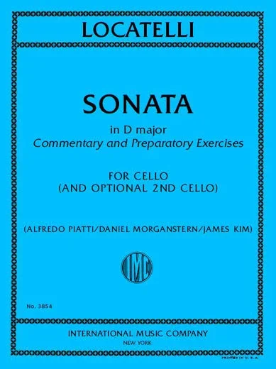 Commentary and Preparatory Exercises to Locatelli’s Sonata in D Major