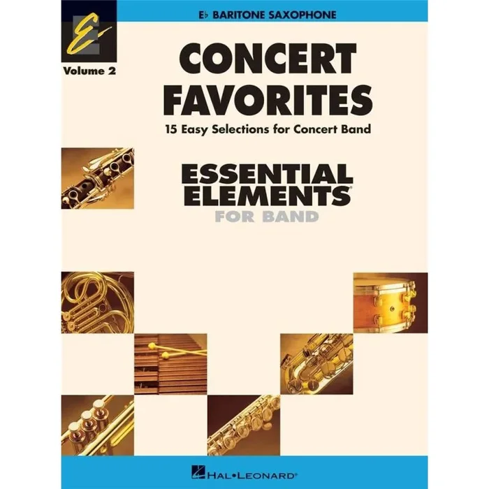 Concert Favorites Vol. 2 – Baritone Sax