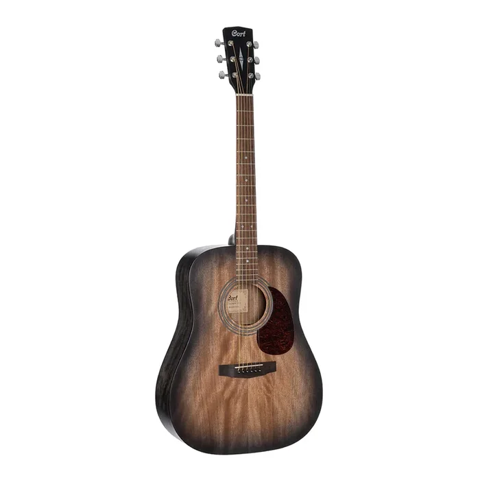 Cort Earth 60M Acoustic Guitar – Open Pore Trans Blackburst (B-Stock)