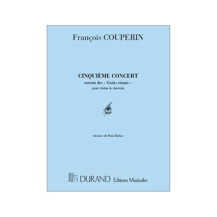 Couperin, François – Concert N 5 Violon-Piano