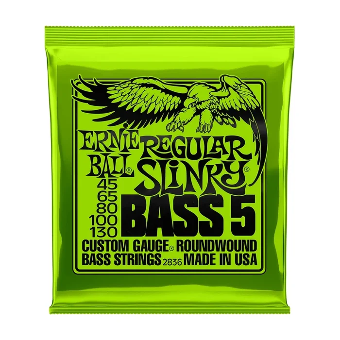 Cuerdas de Bajo de 5 Cuerdas Ernie Ball 2836 Slinky