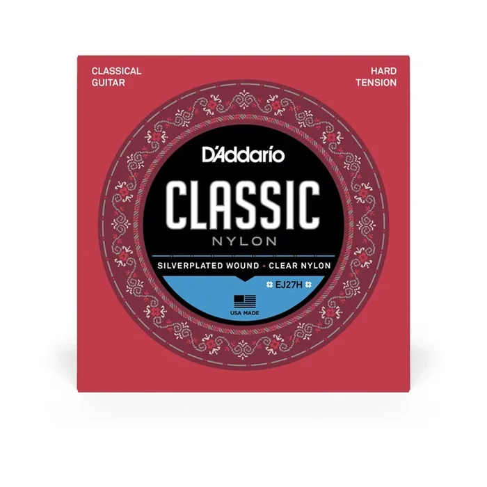 Cuerdas de guitarra clásica D’Addario EJ27H de tensión dura