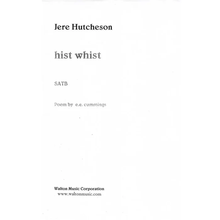 Cummings, E.E. – hist whist