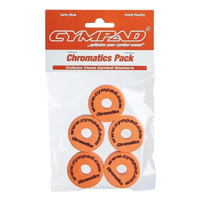 Cympad Chromatics Set √ò 40-15mm Cymbal Pad Orange (5 Pieces)