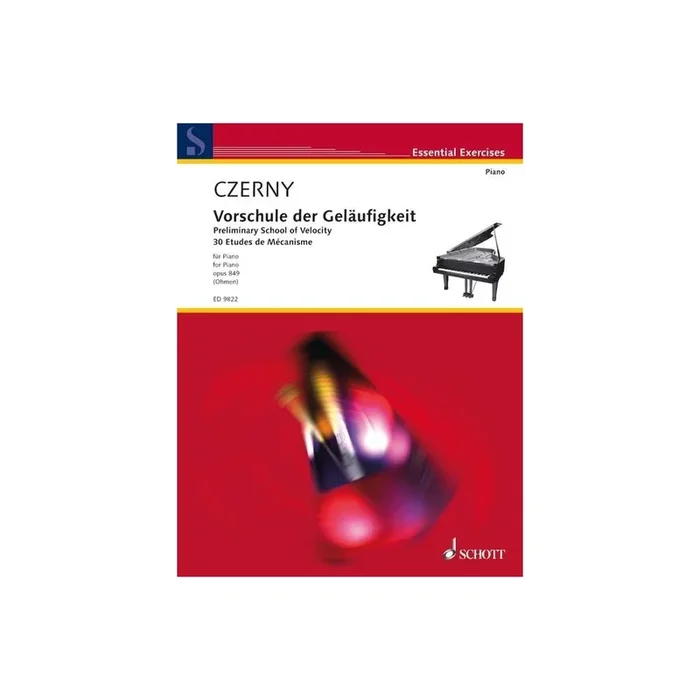 Czerny, Carl – Preliminary School of Velocity op. 849