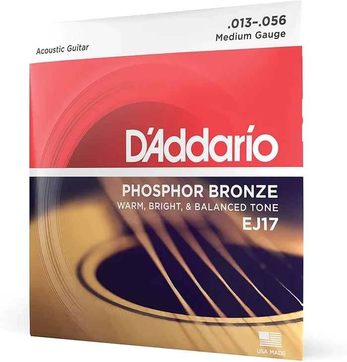 D’Addario EJ17 Phosphor Bronze Medium Acoustic Strings