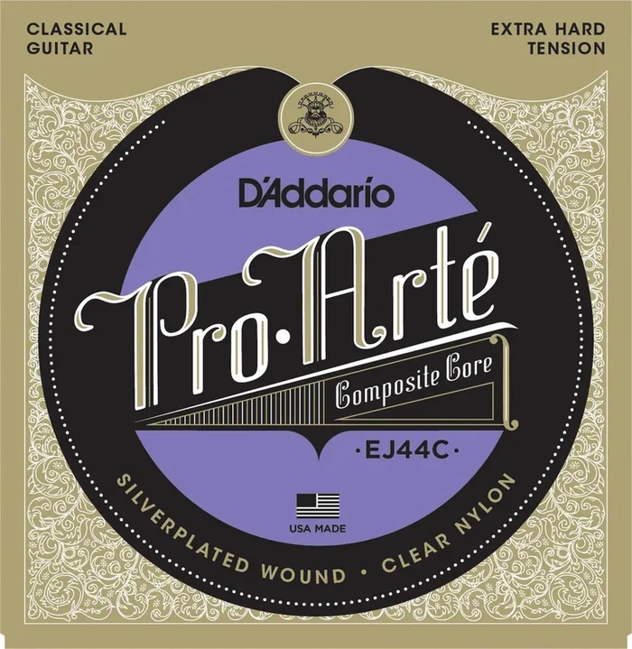 D’Addario EJ44C Pro-Arte Composite Classical Guitar Strings, Extra-Hard Tension