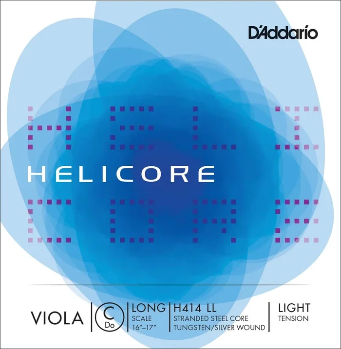 D’Addario Helicore Viola Single C String, Long Scale, Light Tension