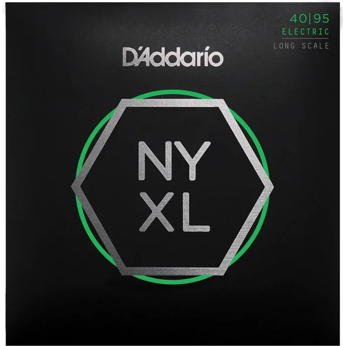 D’Addario NYXL4095 Nickel Wound Bass Guitar Strings, Super Light, 40-95, Long Scale