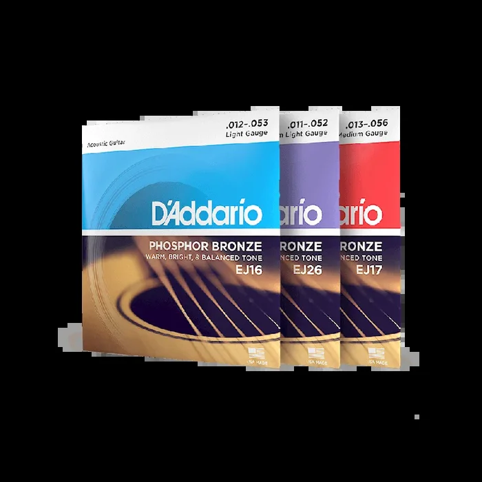 D’Addario Phosphor Bronze Acoustic Guitar Strings