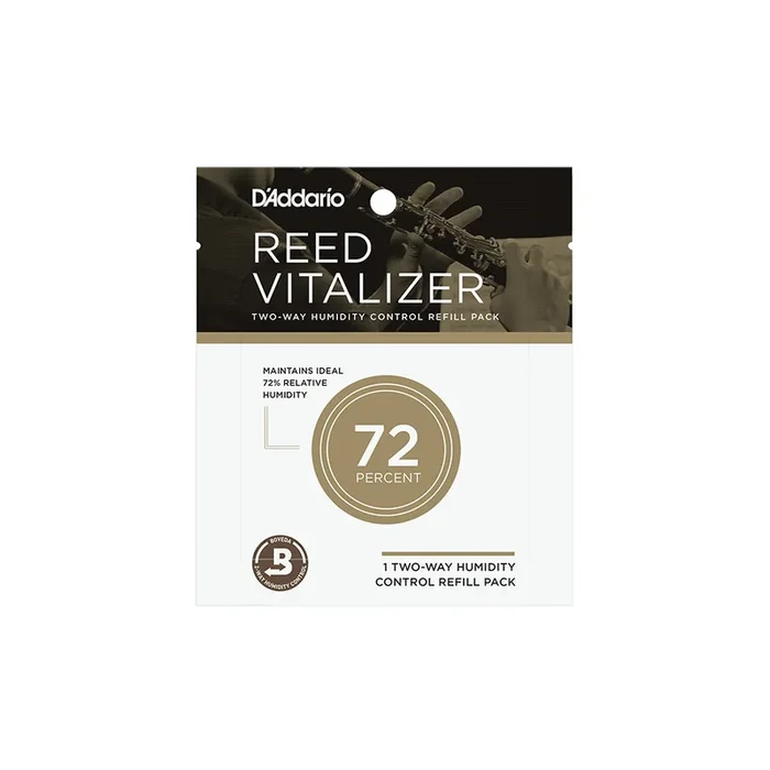 D’Addario Reed Vitalizer Two-Way Humidity Control Refill Pack 72%