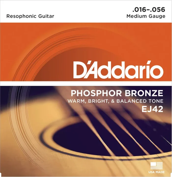 D’addario Resophonic Acoustic Strings 016 056 – EJ42