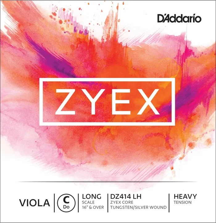 D’Addario Zyex Viola Single C String, Long Scale, Heavy Tension