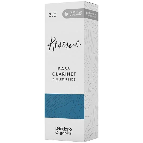 DAddario Woodwinds Organic Reserve Bass-Clar 2.0