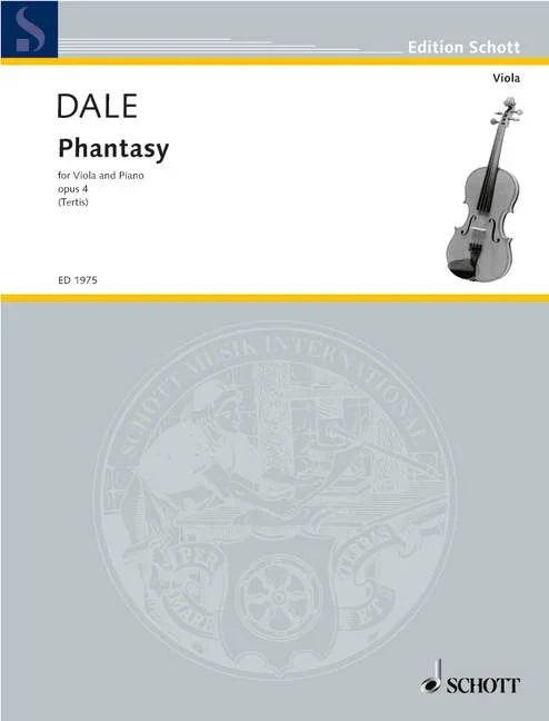 Dale, Benjamin : Dale, Benjamin : Phantasy, – viola and piano – Schott Digital