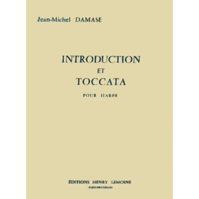 Damase, Jean-Michel – Introduction et toccata
