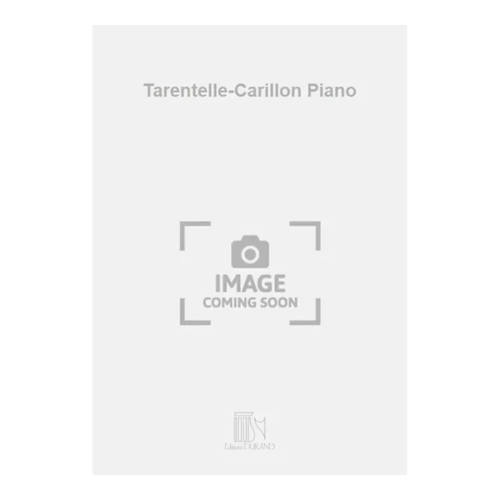 Damase, Jean-Michel – Tarentelle-Carillon Piano