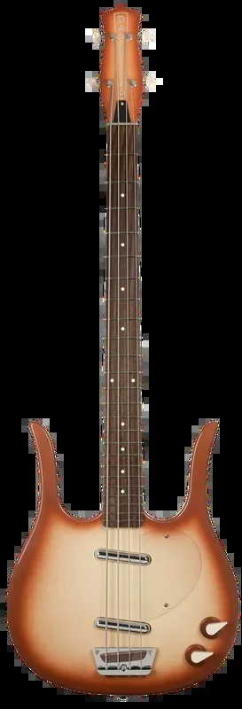 Danelectro 58 Long Horn Bass – Copper Burst 29¾” Scale