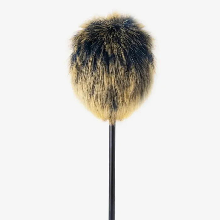 Danmar Furry Kick Beater, Dark Blue with Gold Tips, Black Shaft, 8.5″ Total length