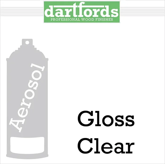 Dartfords Nitrocellulose Lacquer Gloss Clear – 400ml aeroso