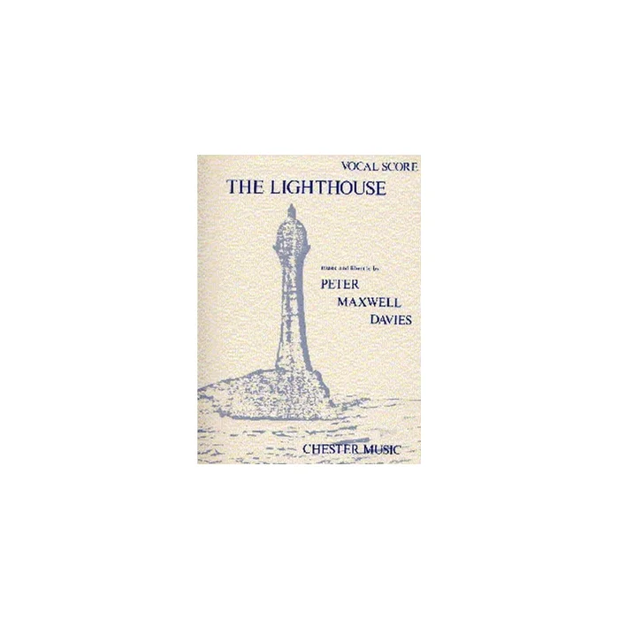 Davies, Peter Maxwell – The Lighthouse Vocal Score
