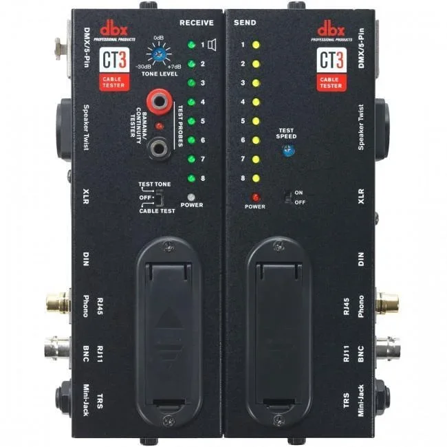 DBX CT3 Cable Testing Unit With Split Design