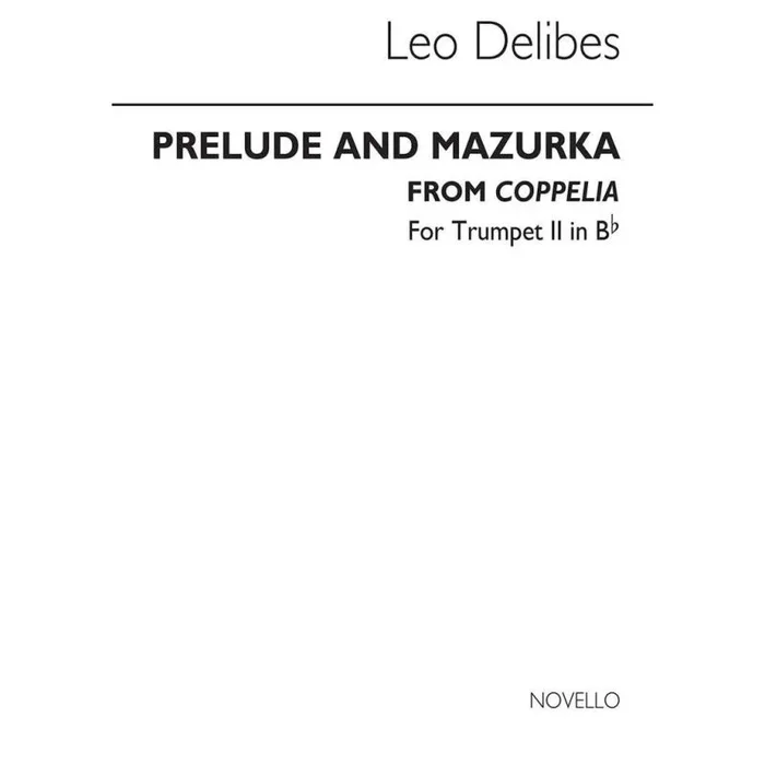 Delibes, Léo – Prelude & Mazurka (Cobb) Tpt 2