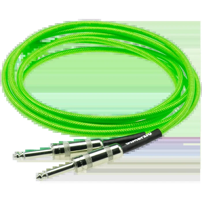 Dimarzio EP1718NG 18 Foot Pro Guitar Cable – Neon Green