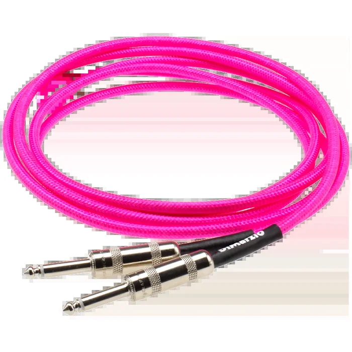 Dimarzio EP1718NP 18 Foot Pro Guitar Cable – Neon Pink