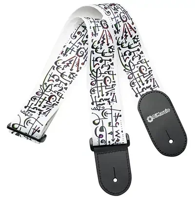 Dimarzio Steve Vai Strap Art White