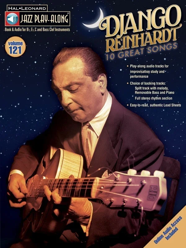 Django Reinhardt Jazz Play Along Book/CD V121 (Softcover Book/CD)