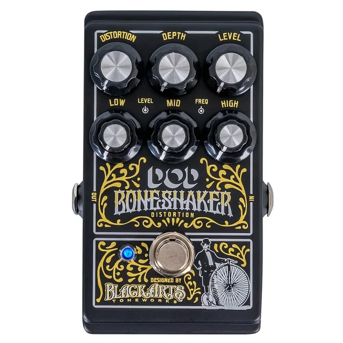 DOD Boneshaker Dirty Boost + EQ Guitar Effects Pedal